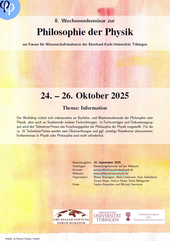 Poster 2025 Tübingen
